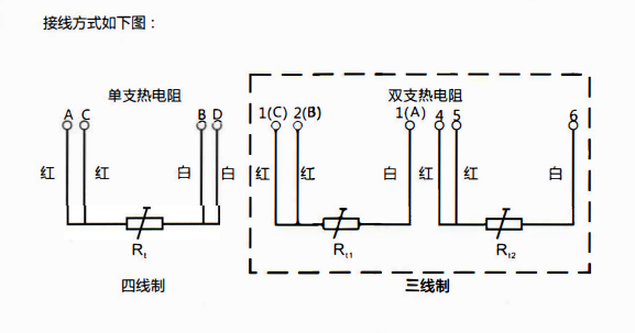 貴陽熱電阻的接線方式有兩線制、 三線制、 四線制!_行業(yè)動(dòng)態(tài)_第1張_重慶西珠儀表科技有限公司 貴陽熱電阻的接線方式有兩線制、 三線制、 四線制!_http://www.tlide.cn_行業(yè)動(dòng)態(tài)_第1張