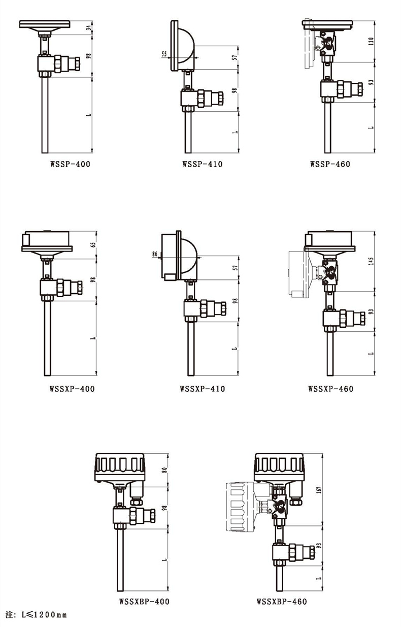 WSSX工業雙金屬溫度計(一體化型無固定裝置)_雙金屬溫度計_第3張_重慶西珠儀表科技有限公司 WSSX工業雙金屬溫度計(一體化型無固定裝置)_http://www.tlide.cn_雙金屬溫度計_第3張